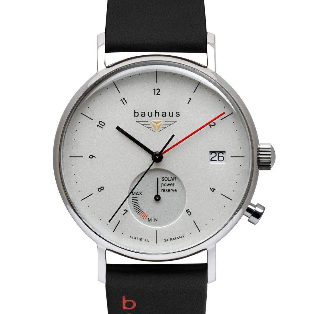 Bauhaus Classic 2112 Solar Silver 41mm