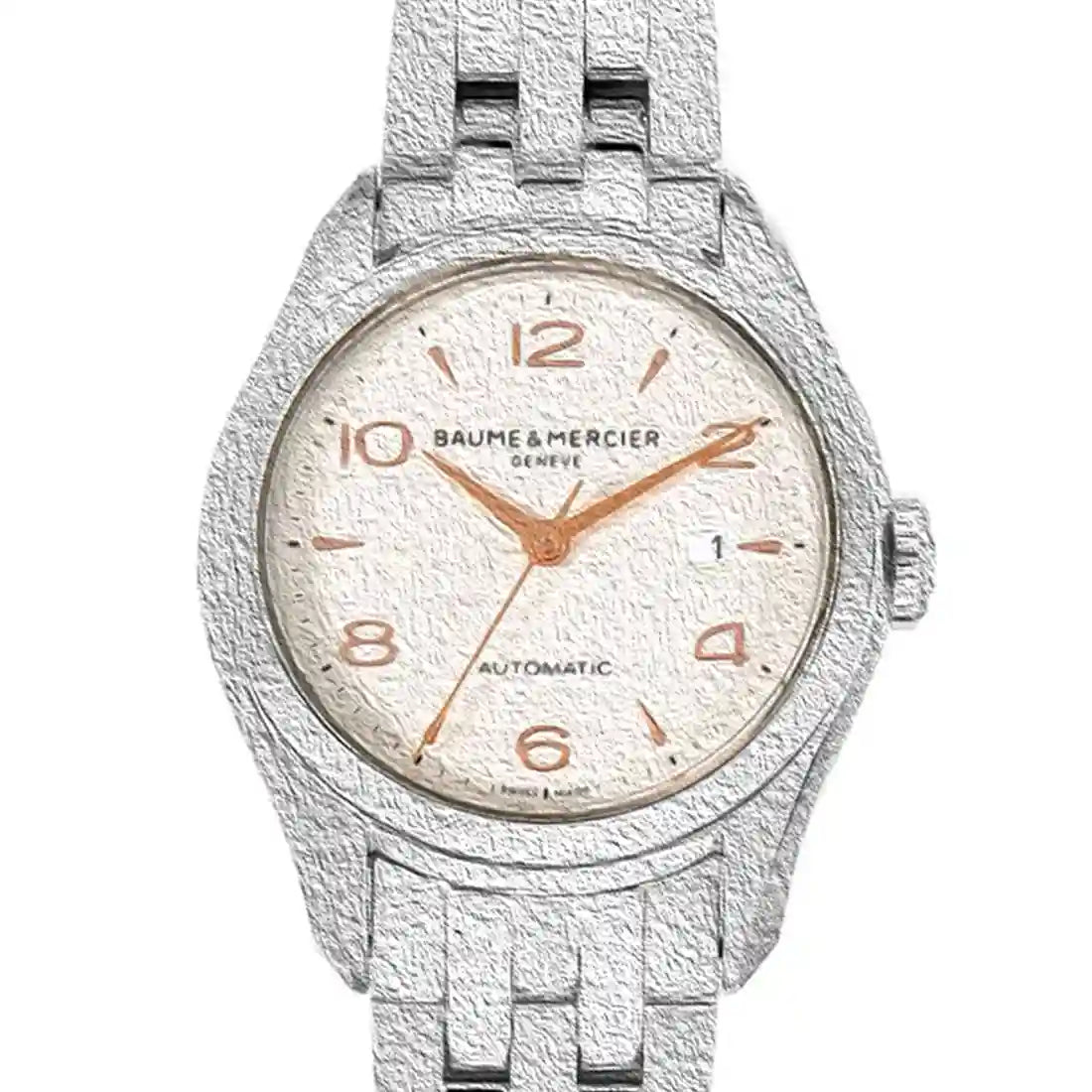 Baume & Mercier Clifton Automatic Zilver 30 mm