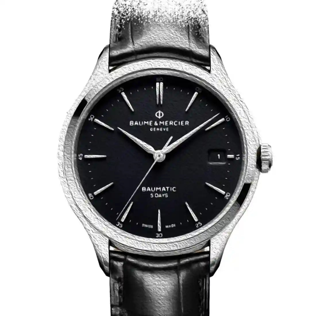 Baume & Mercier Clifton Automatic Zwart 40 mm