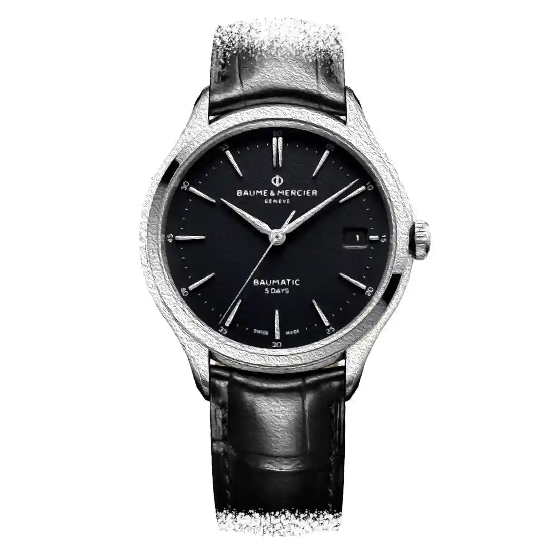 Baume & Mercier Clifton Automatic Zwart 40 mm