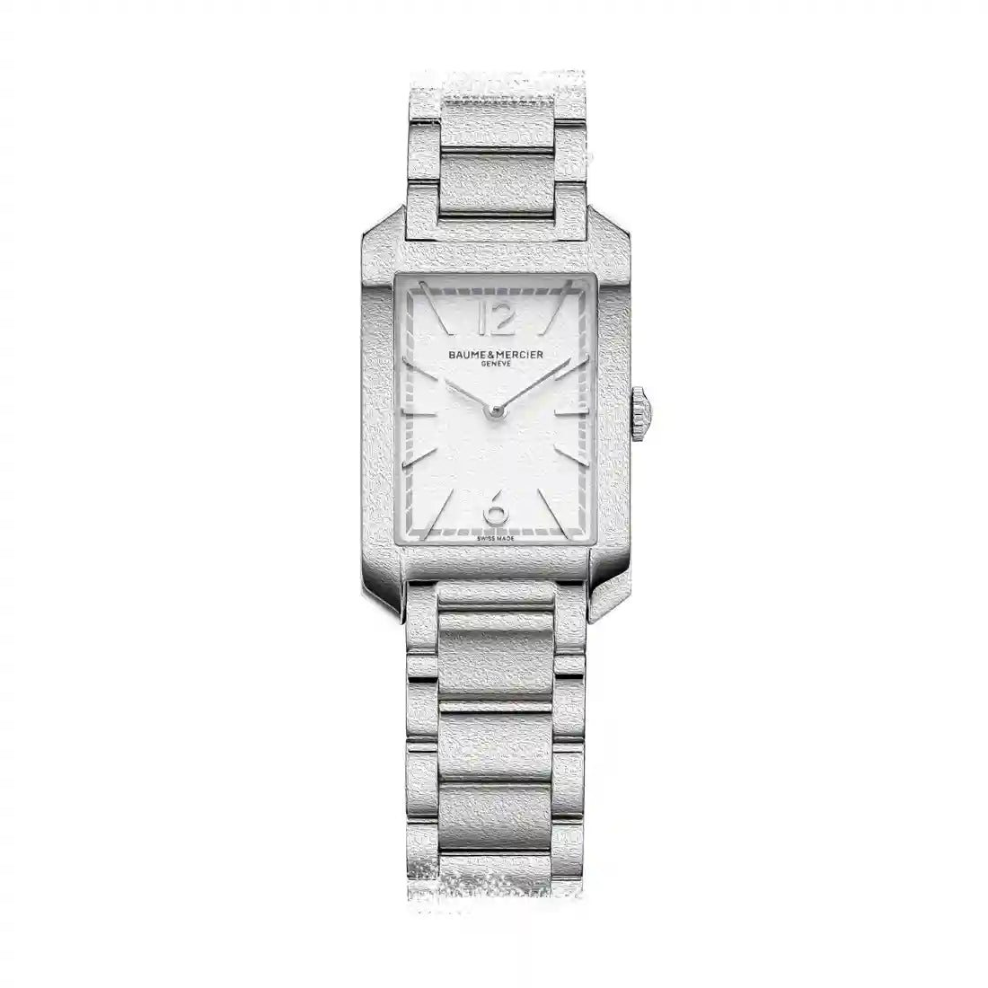Baume & Mercier Hampton Quartz Zilver 35 mm