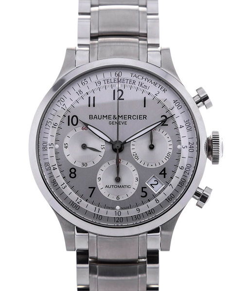 Baume & Mercier Capeland Automatic Zilver 44 mm