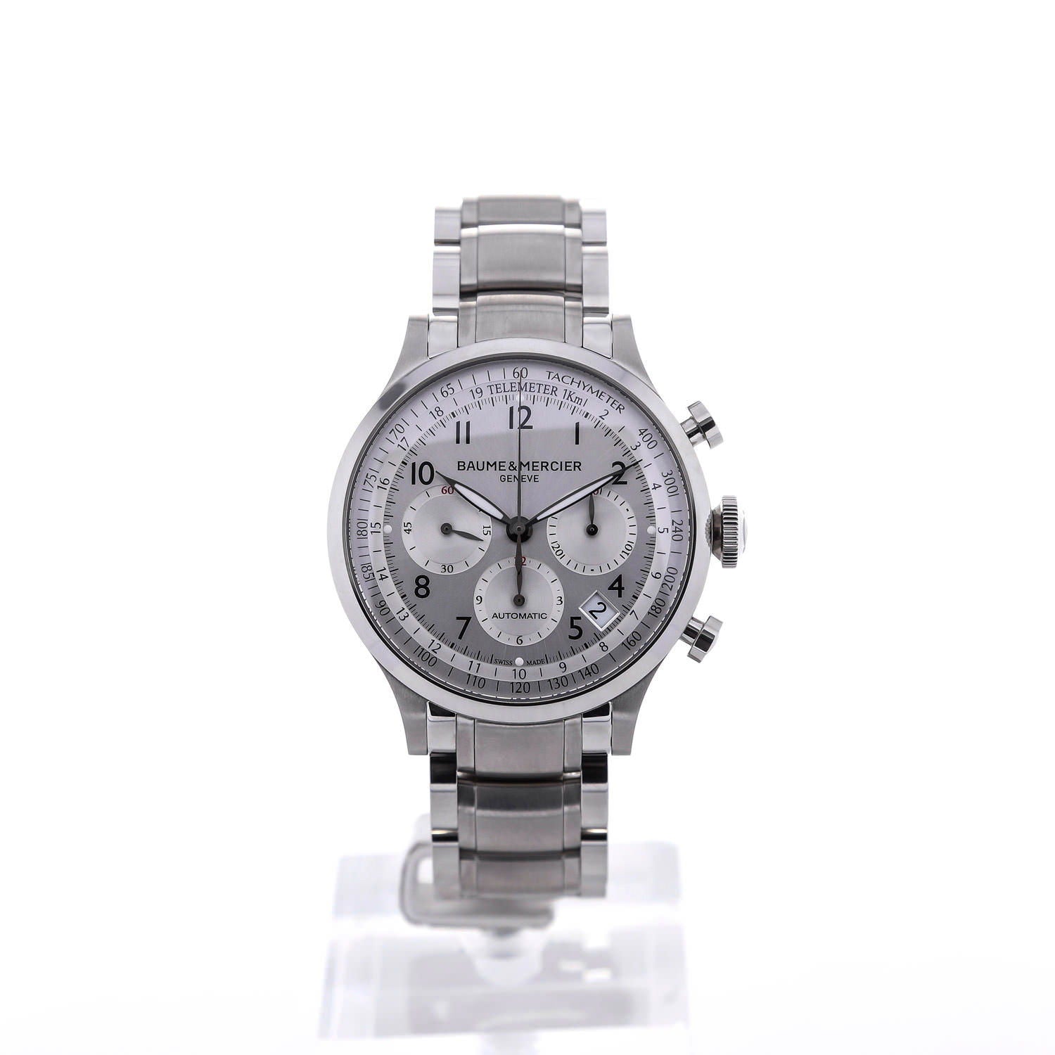 Baume & Mercier Capeland Automatic Zilver 44 mm