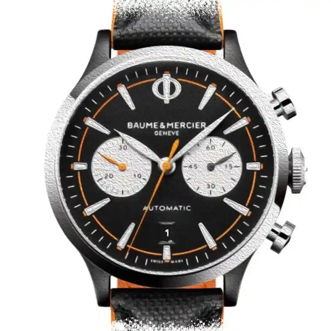 Baume & Mercier Capeland Automatic Zwart 42 mm