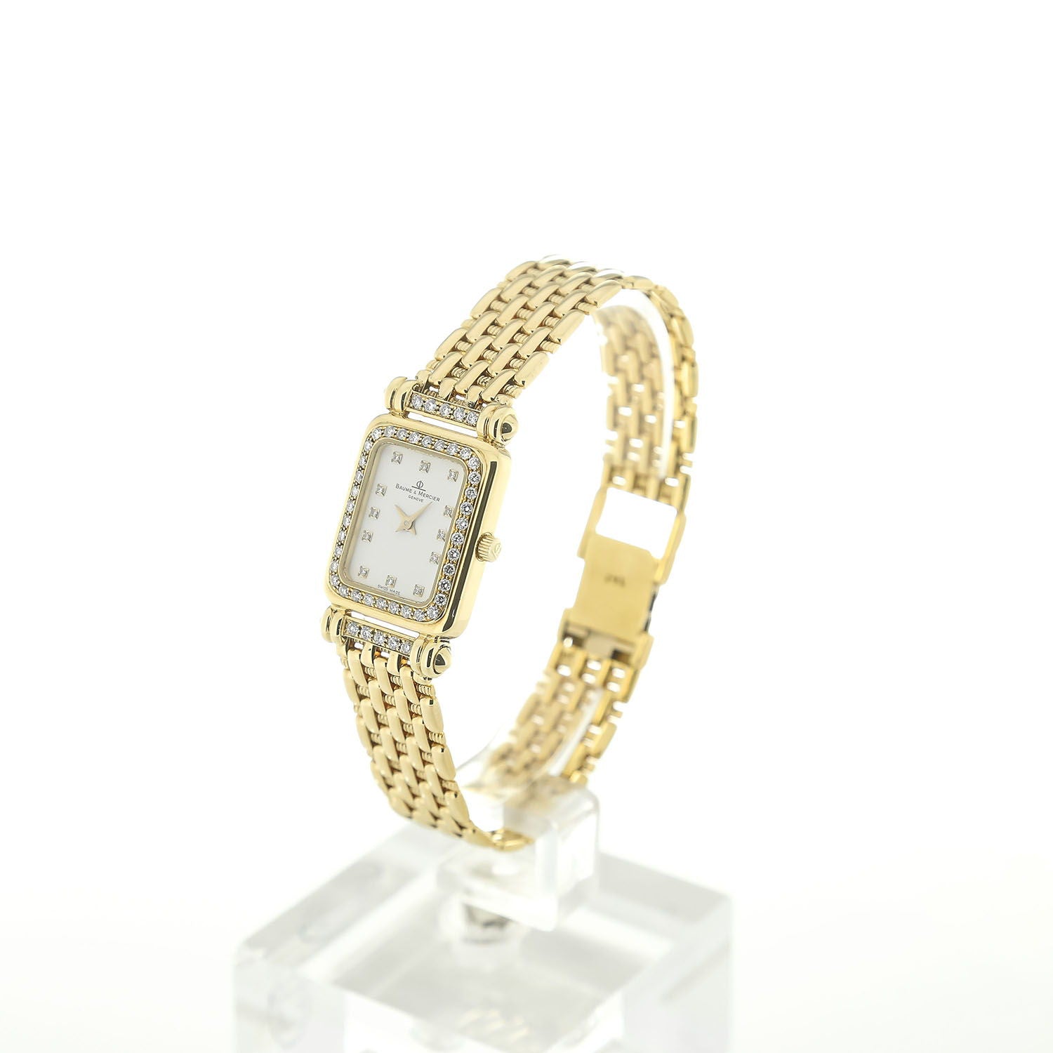 Baume & Mercier Classic Oro Quartz Zilver 42 mm