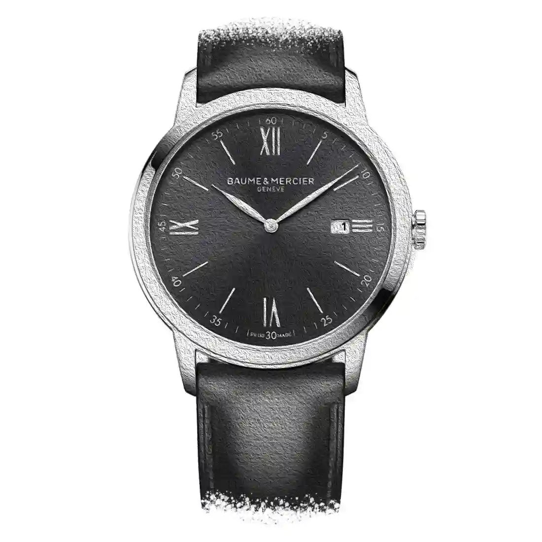 Baume & Mercier Classima Quartz Grijs 42 mm