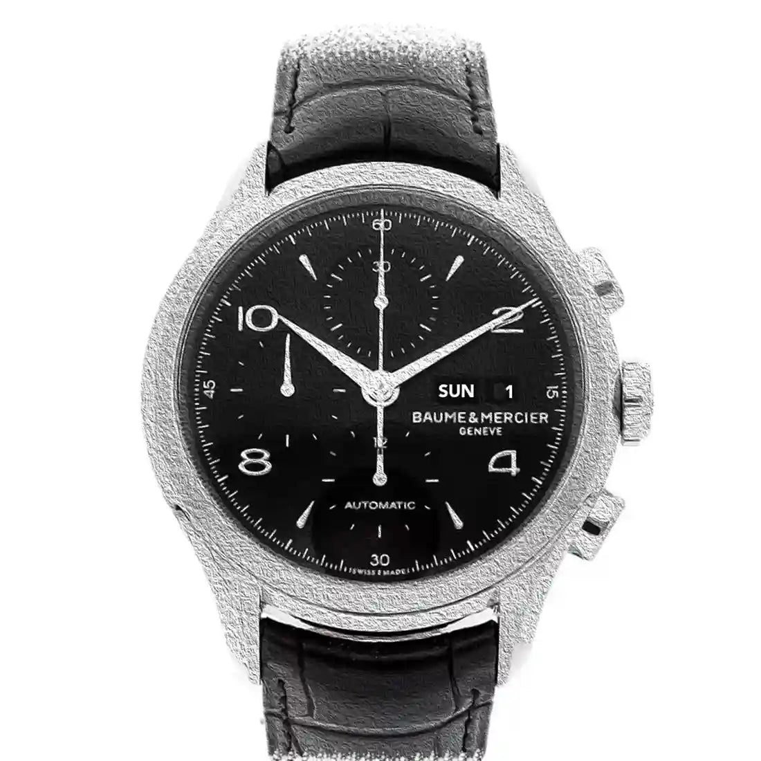 Baume & Mercier Clifton Automatic Zwart 43 mm