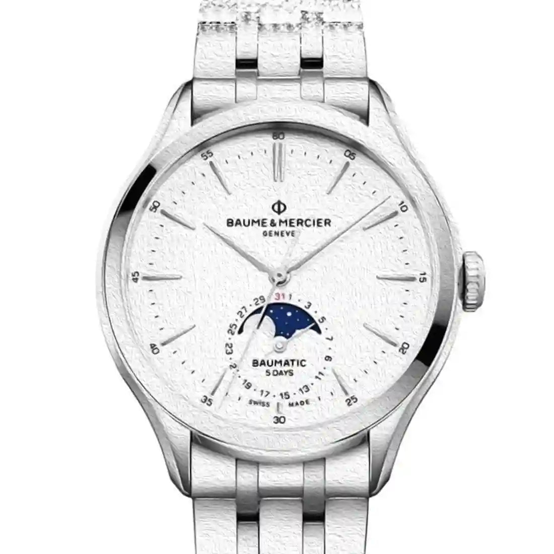 Baume & Mercier Hampton Automatic Silver 43mm