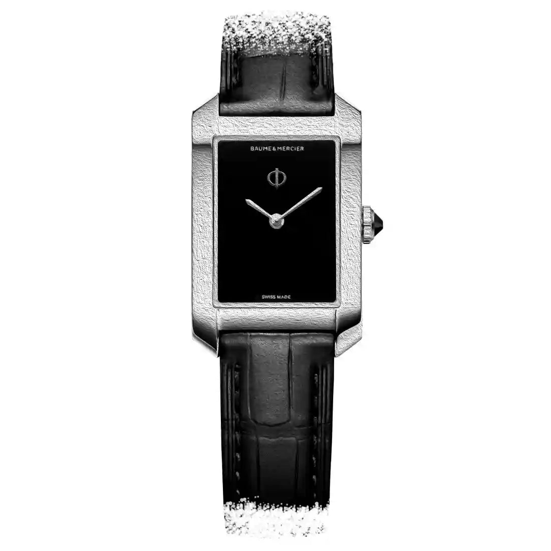Baume & Mercier Hampton Quartz Zwart 35 mm
