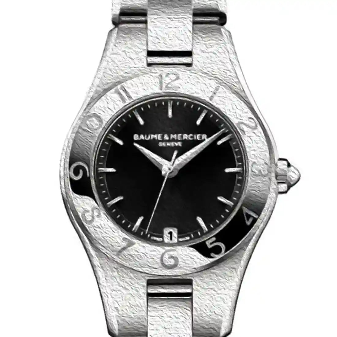 Baume & Mercier Linea Quartz Zwart 27 mm