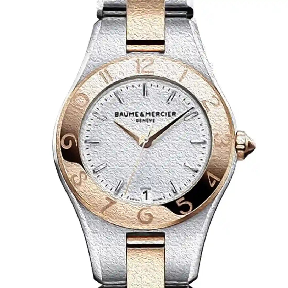 Baume & Mercier Linea Quarz Silber