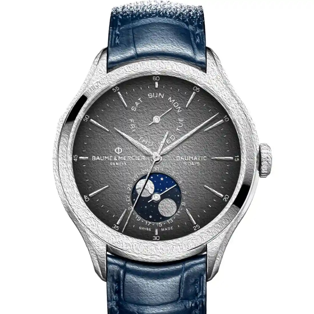 Baume & Mercier Clifton Automatic Grijs 42 mm