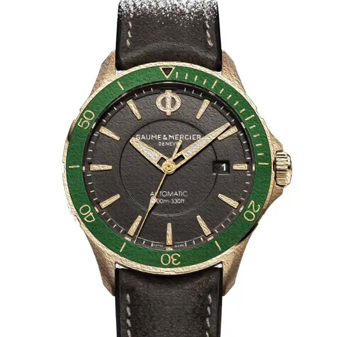 Baume & Mercier Clifton Automatic Grijs 42 mm