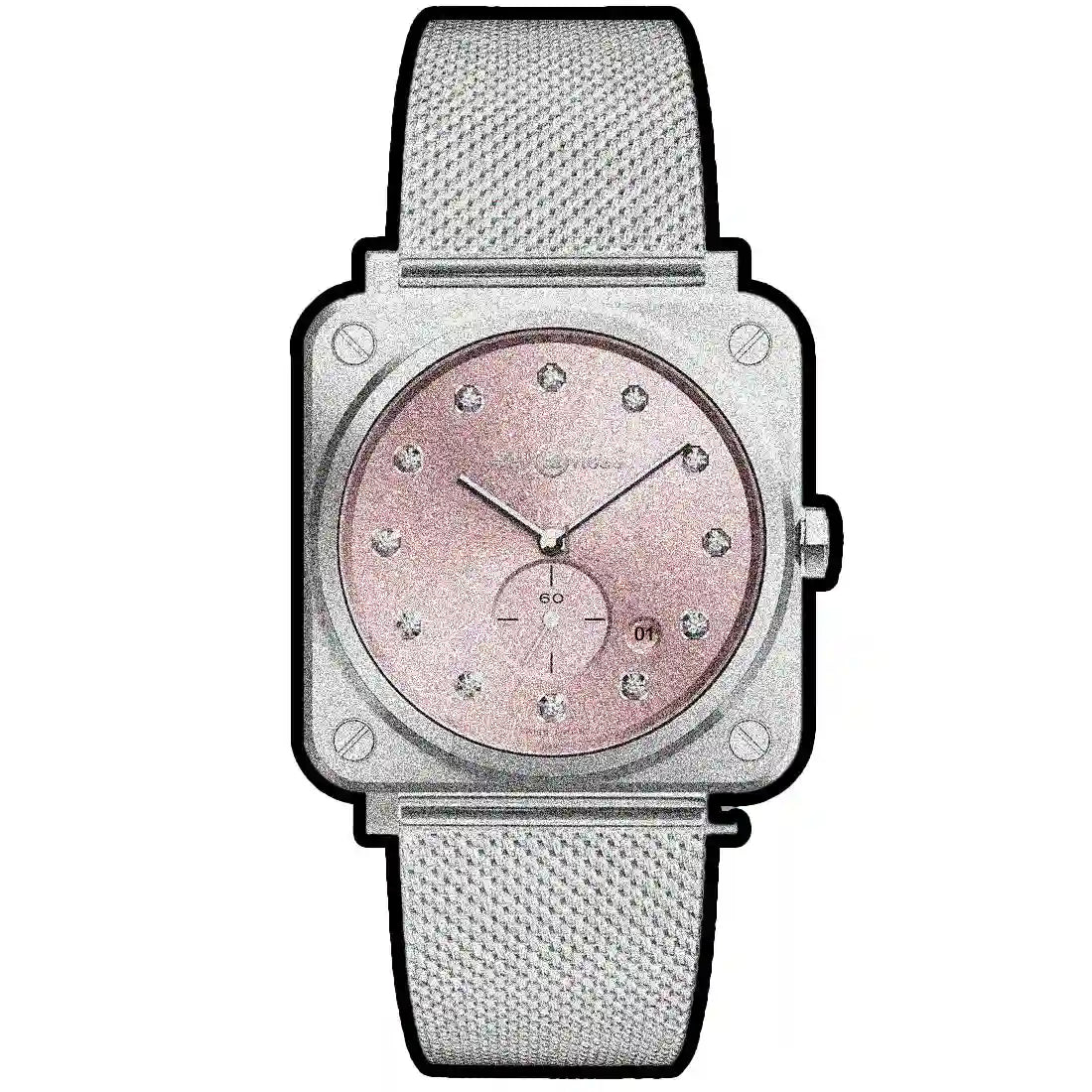 Bell & Ross Instruments Quartz Pink 39mm