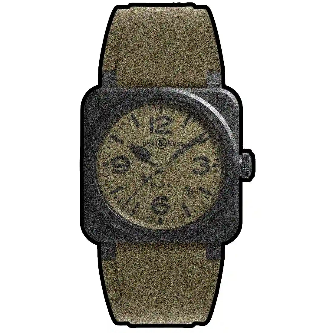 Bell & Ross BR-03 Military Automatic Brown Khaki 41mm