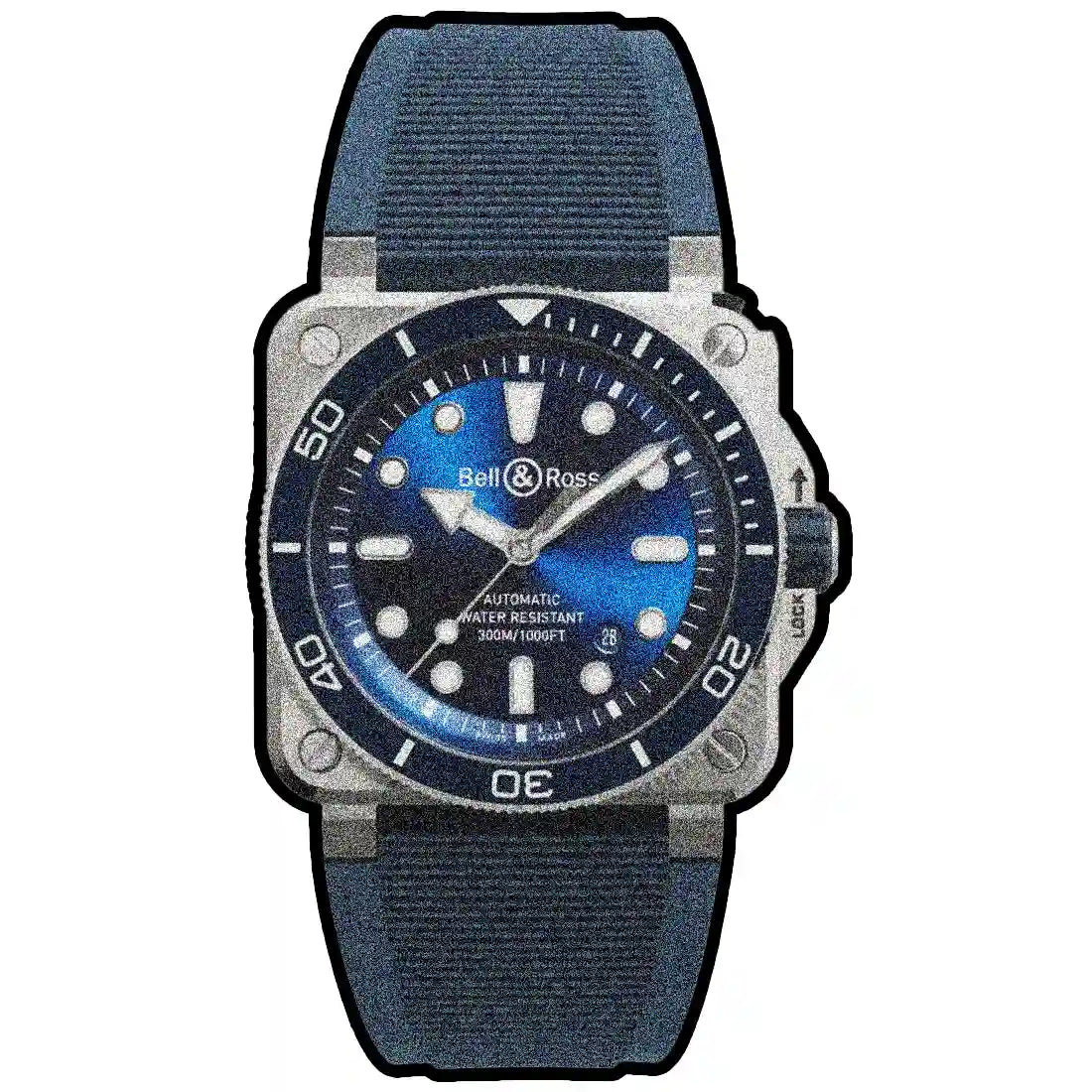 Bell & Ross BR 03 Diver Automatic Blue 42mm