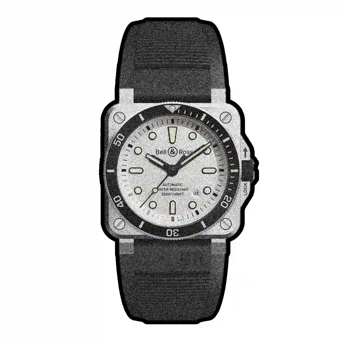 Bell & Ross Instruments Automatic Silver 42mm