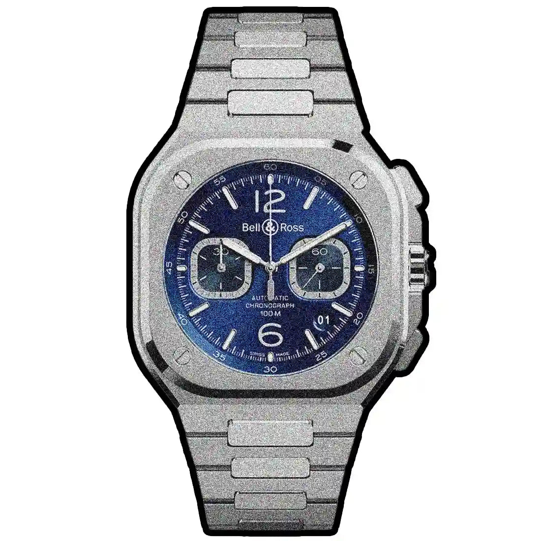 Bell & Ross Instruments Automatic Blue 42mm