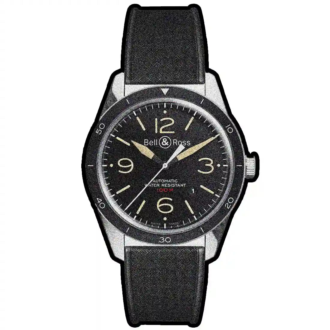 Bell & Ross Vintage Automatic Black 43mm