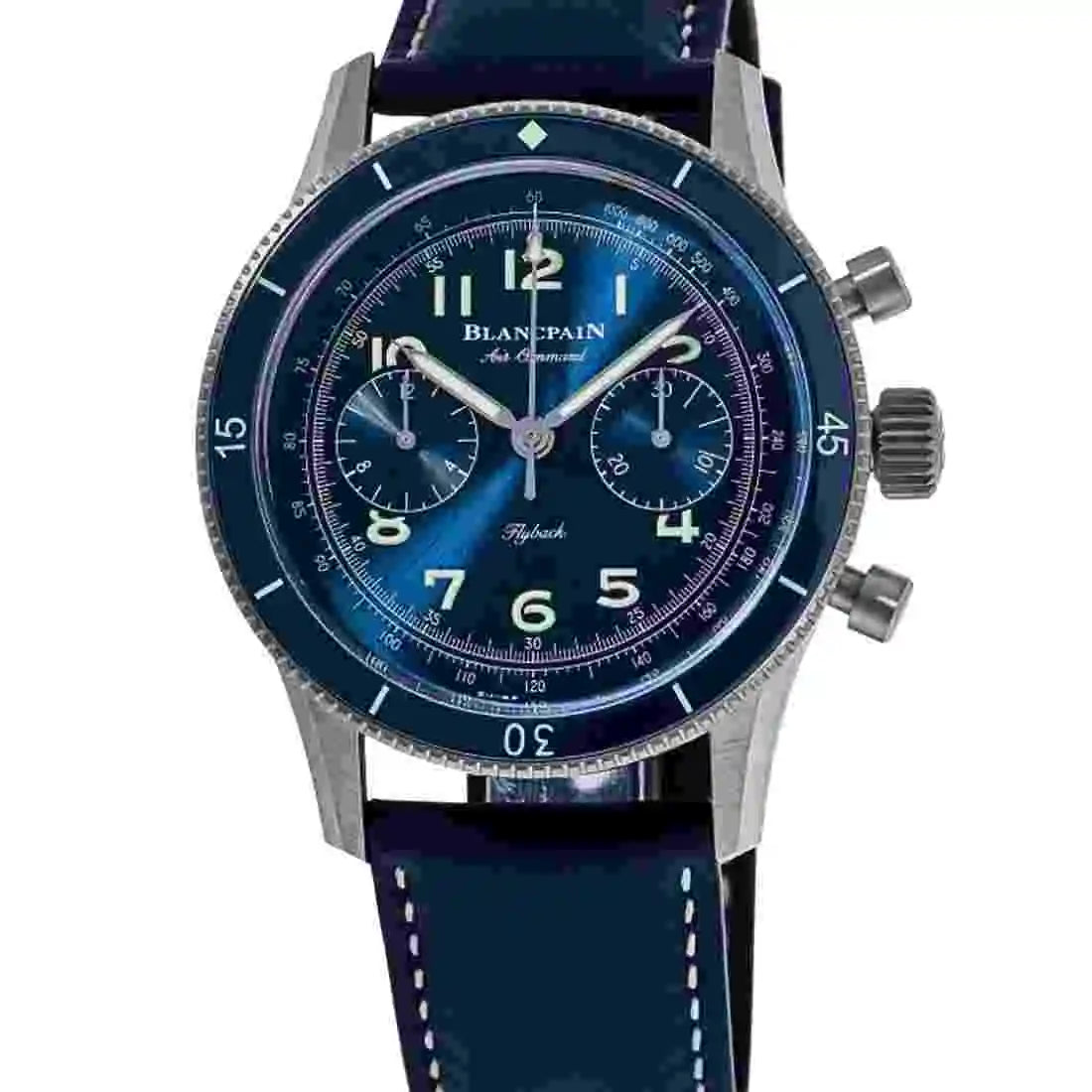 Blancpain Air command Automatique Bleu 43mm