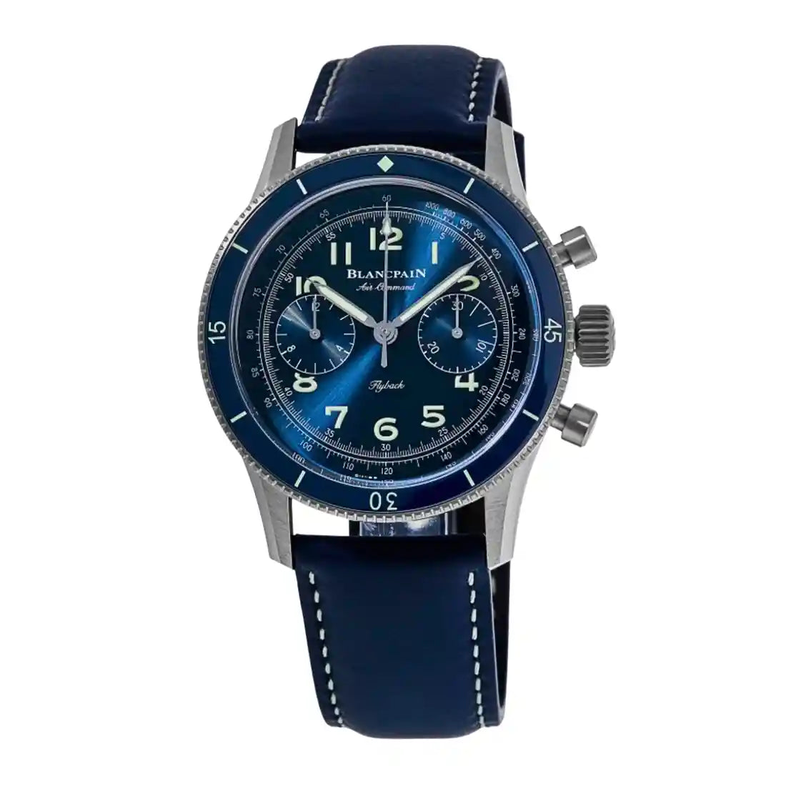 Blancpain Air command Automatique Bleu 43mm