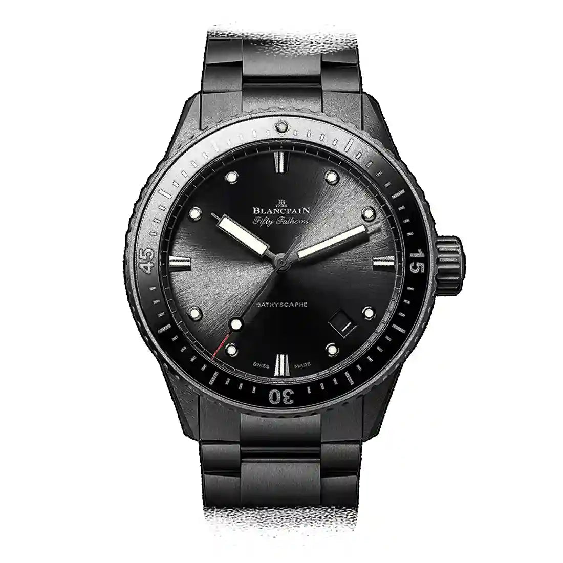 Blancpain Fifty Fathoms Automatic Zwart 44 mm