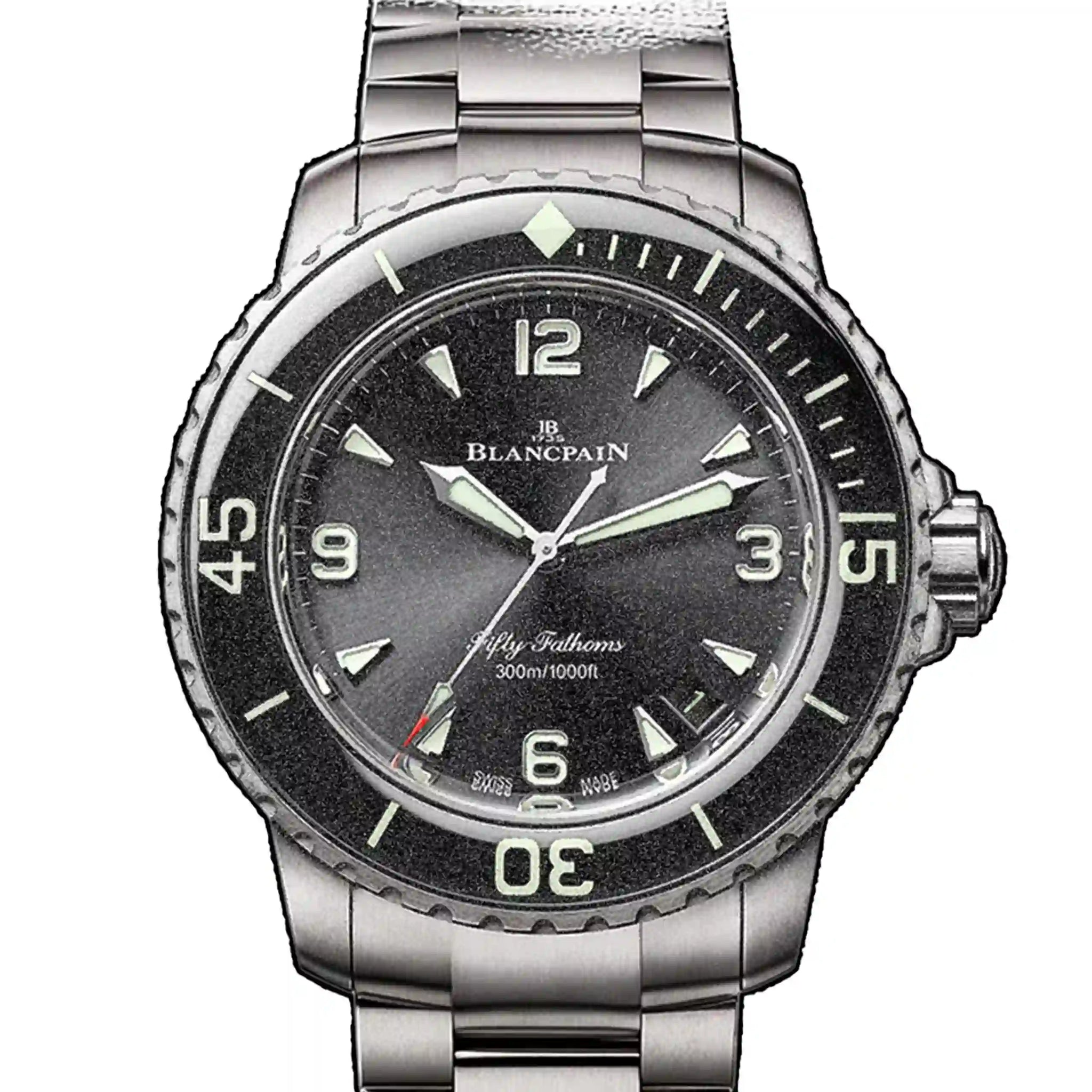 Buy Blancpain Fifty Fathoms 5010 12B30 98S | Free Shipping | Montredo