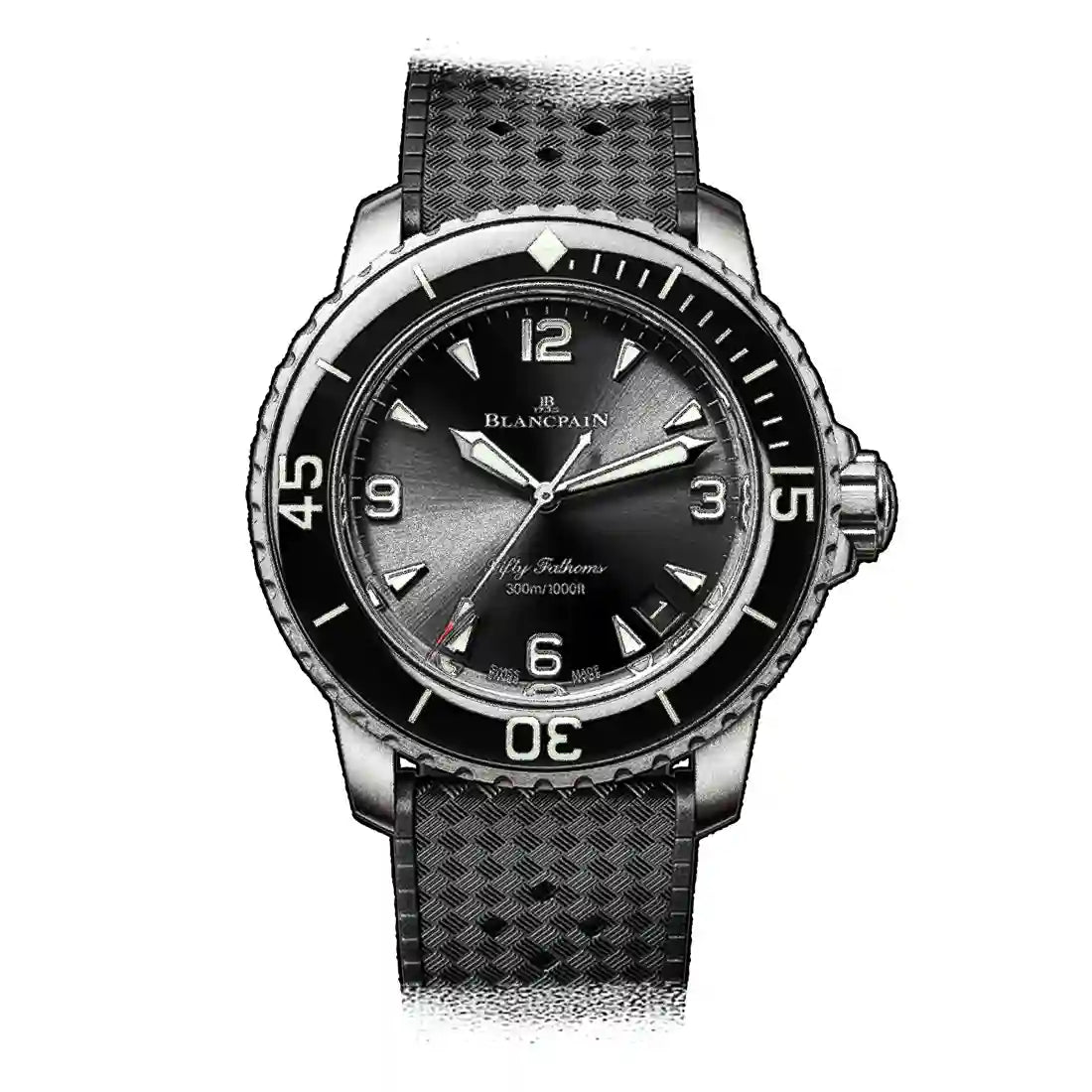 Blancpain Fifty Fathoms Automatic Zwart 42 mm