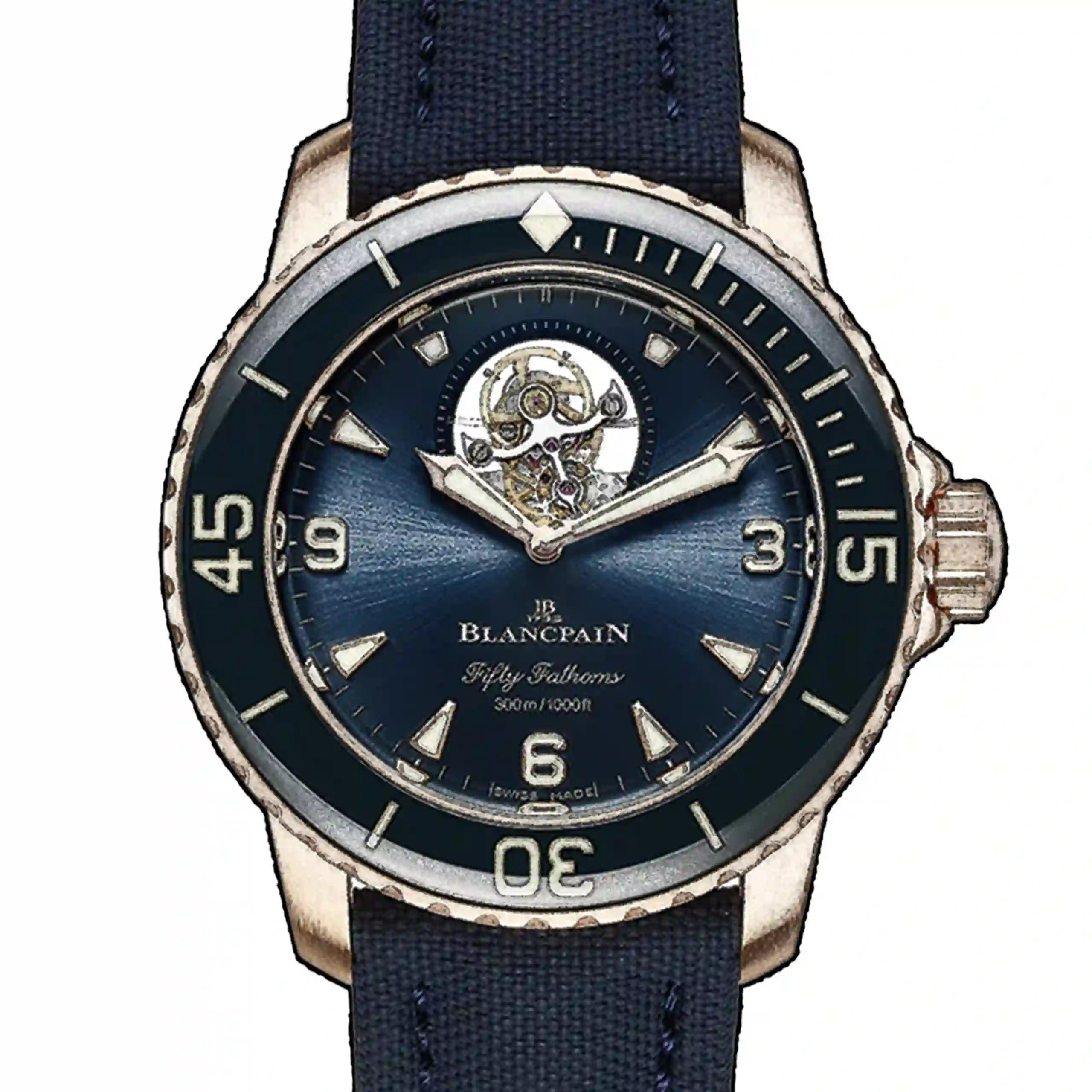 Blancpain Fifty Fathoms Automatique Bleu 45mm
