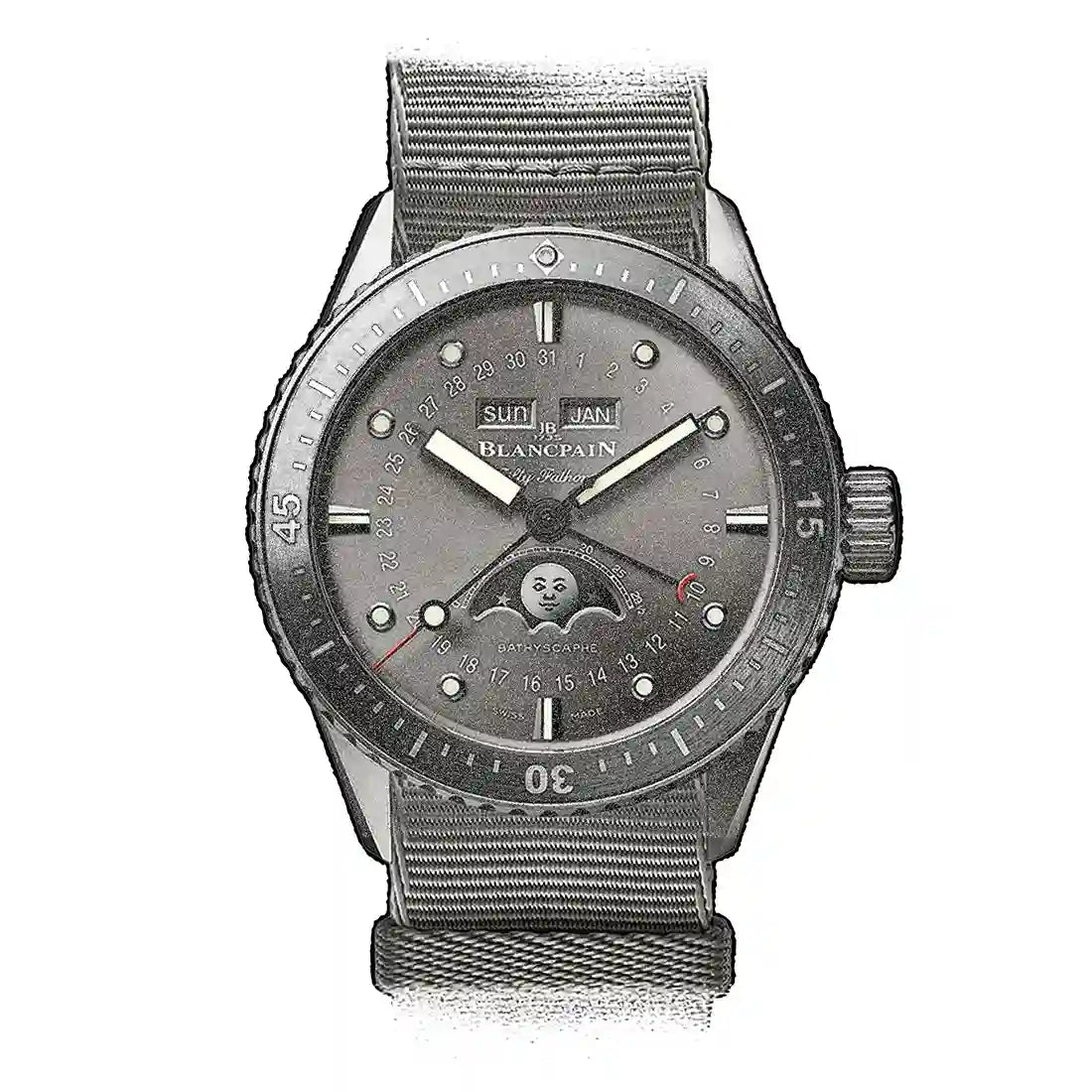 Blancpain Fifty Fathoms Automatic Grijs 43 mm