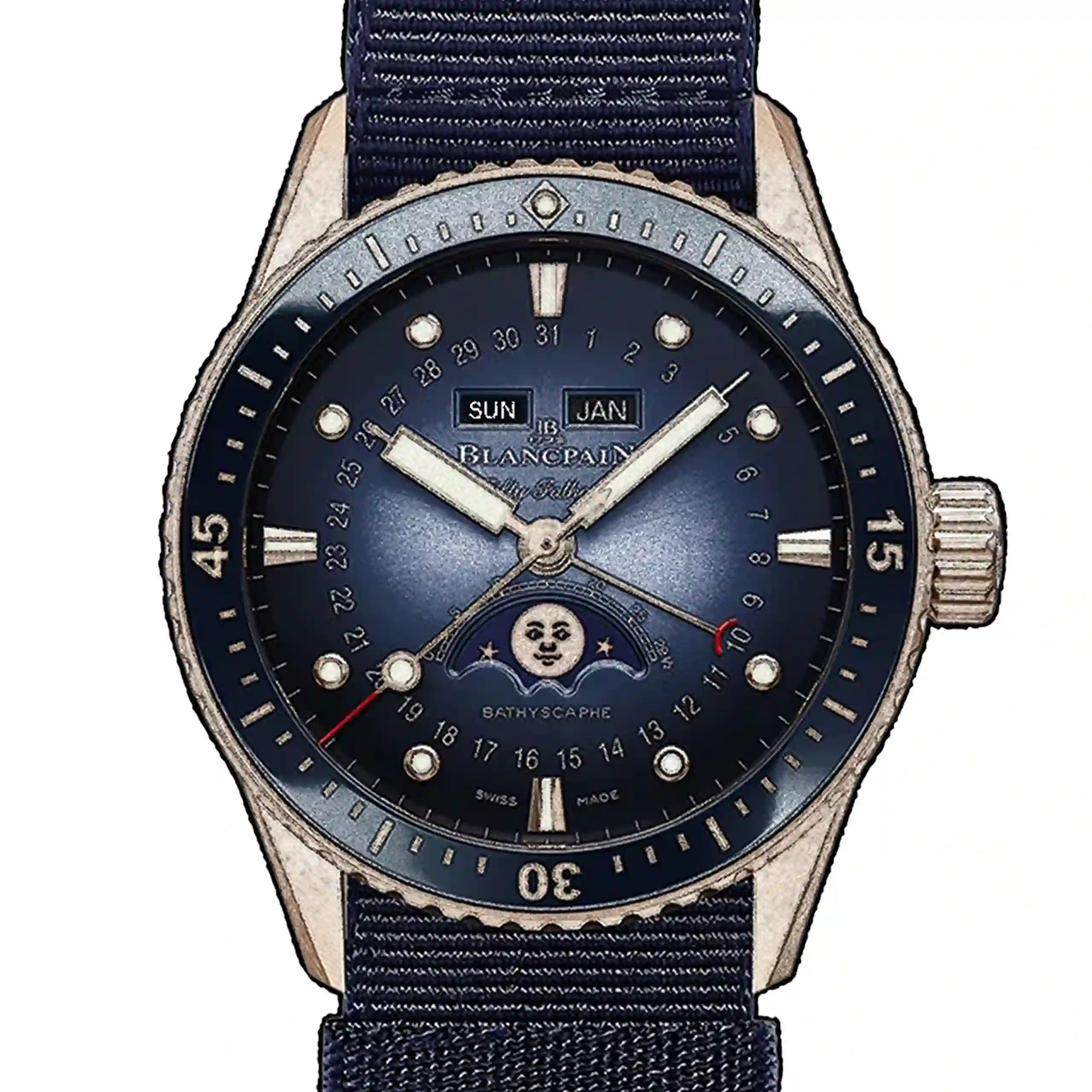 Blancpain Fifty Fathoms Automatic Blue 43 mm
