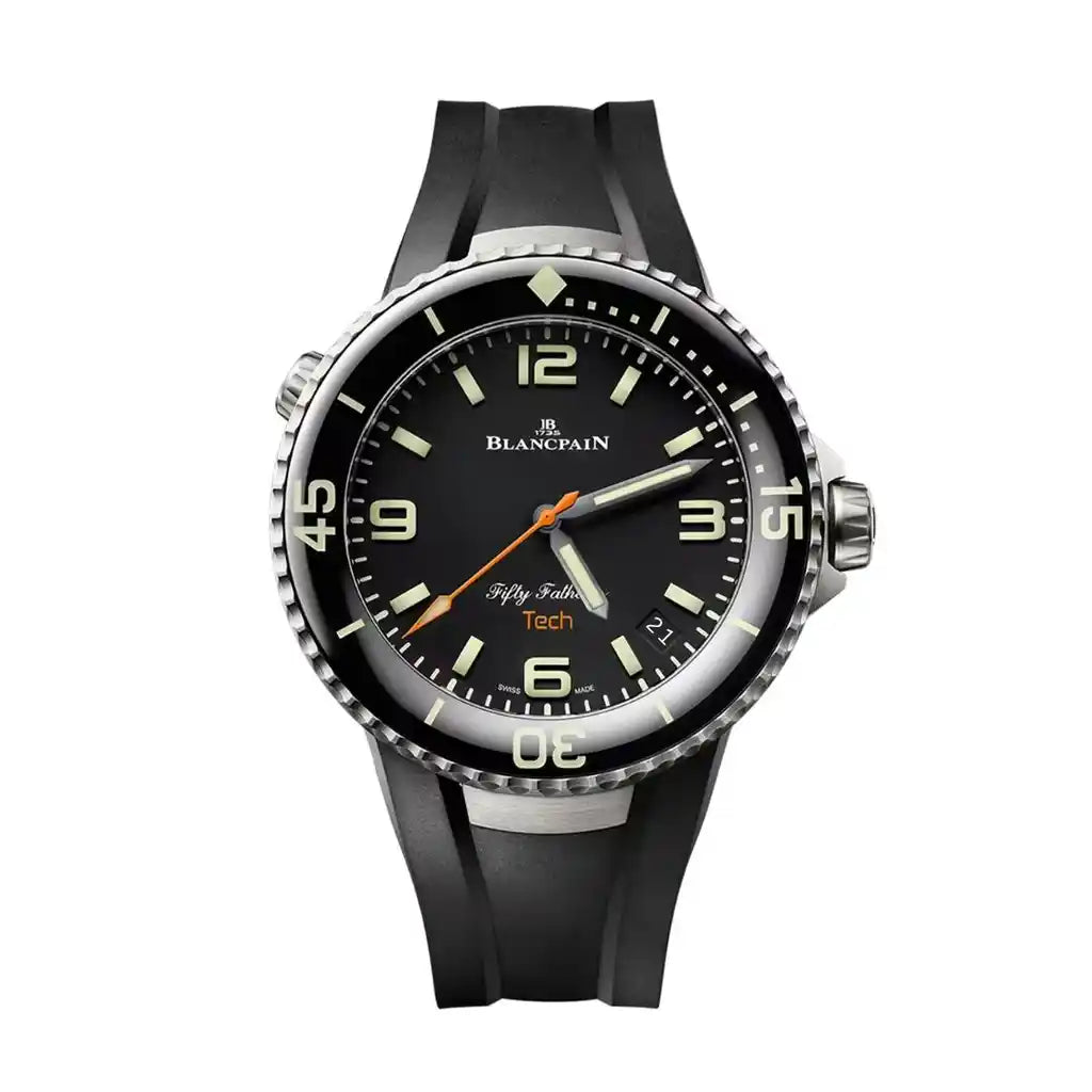 Blancpain Fifty Fathoms 5029 12B30 94A – Uhr mit Schwarz und Titangehäuse, 45 mm