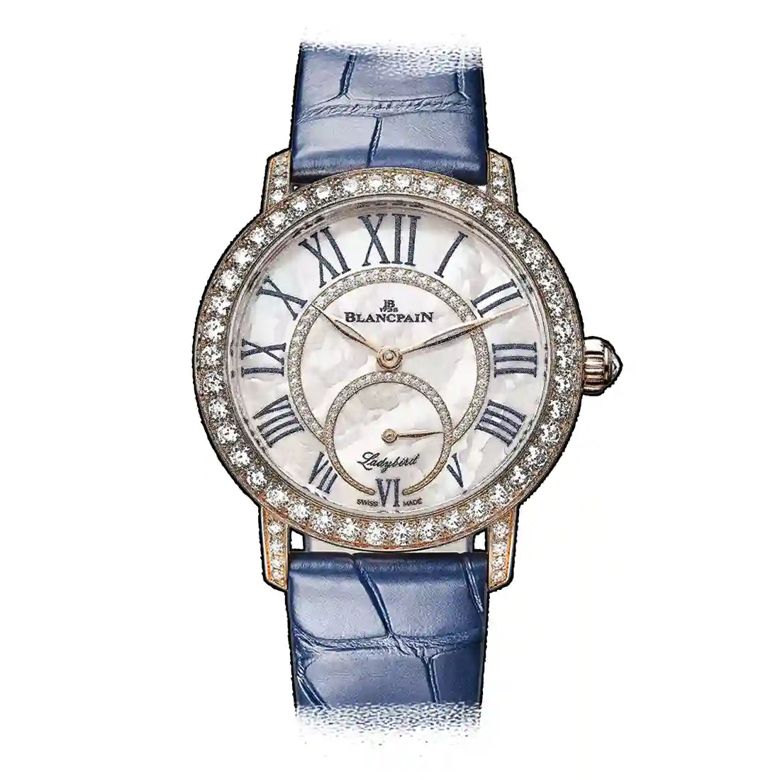 Blancpain Ladybird Automatic met parelmoer, 35 mm