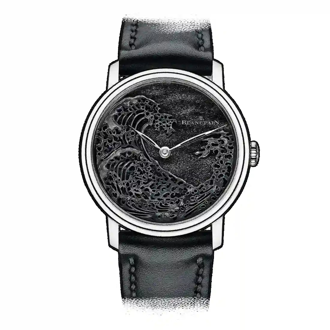 Blancpain Métiers d'Art Remontage Manuel Noir 42mm
