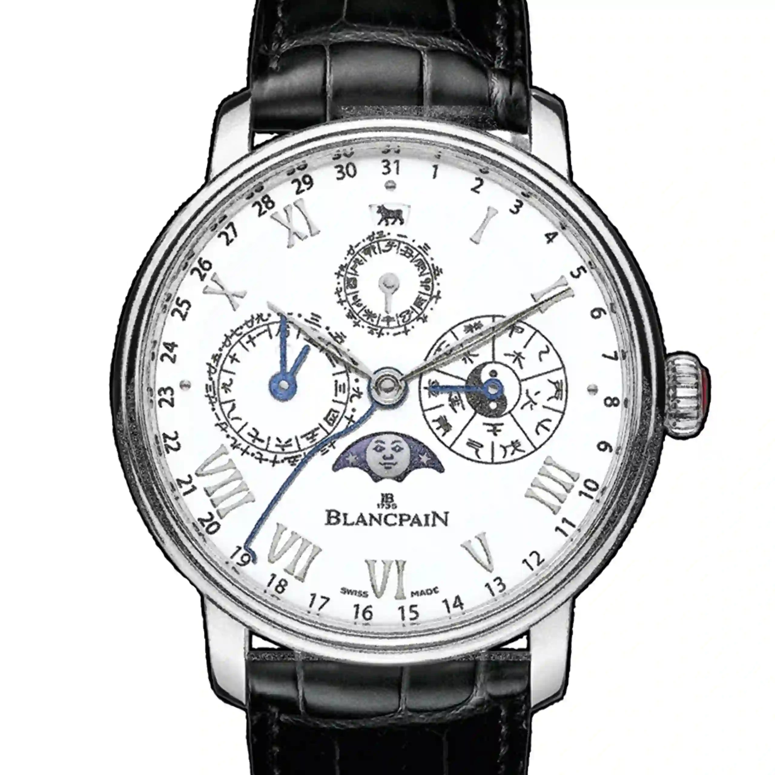 Blancpain Villeret Automatique Blanc 45mm