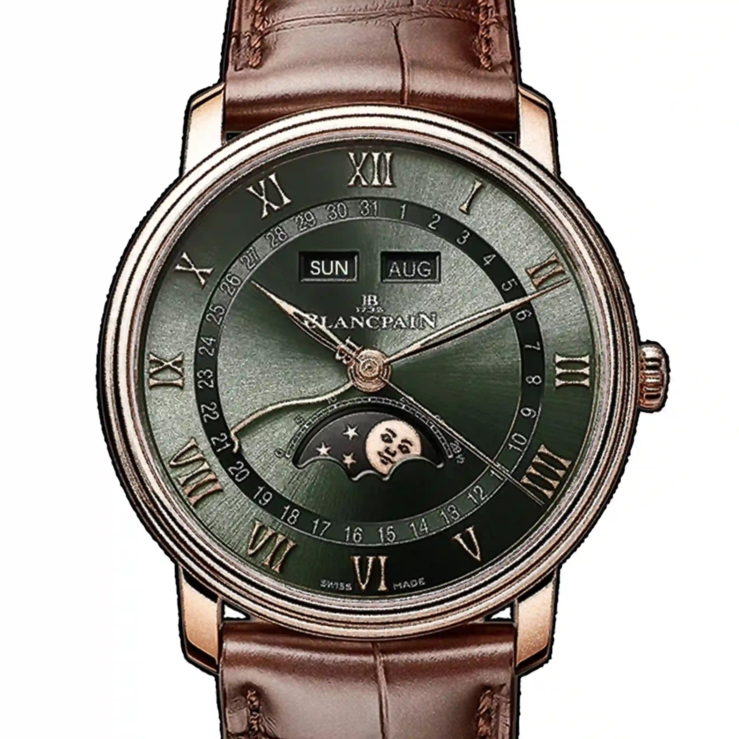 Blancpain Villeret Automatic Groen 40 mm