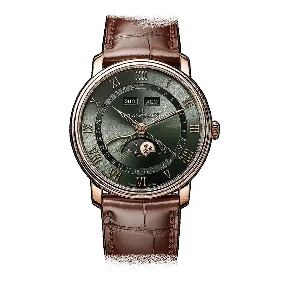 Blancpain Villeret Automatic Groen 40 mm
