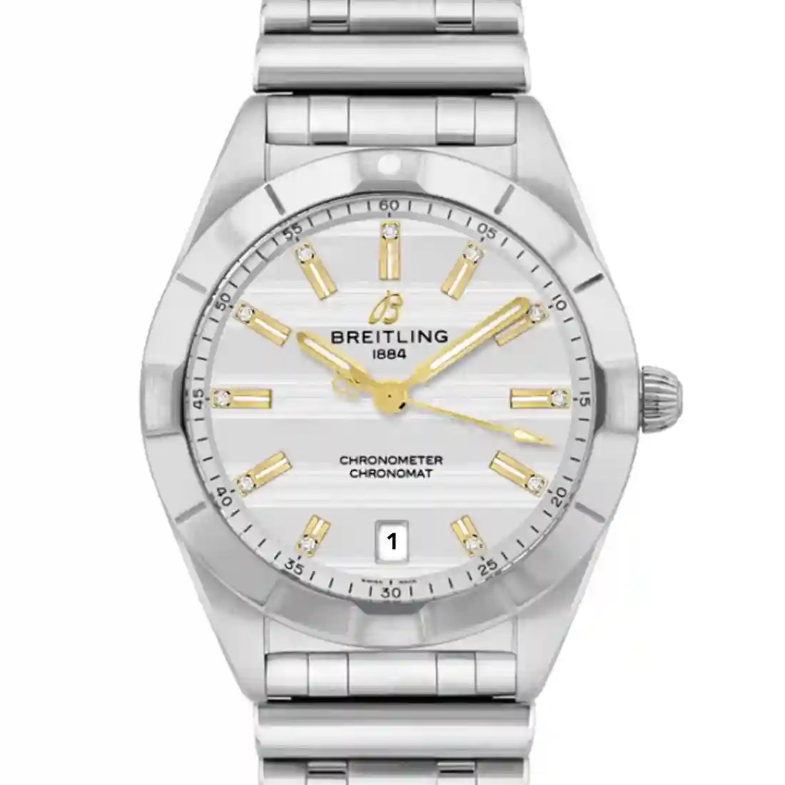 Breitling Chronomat Quarz Weiß