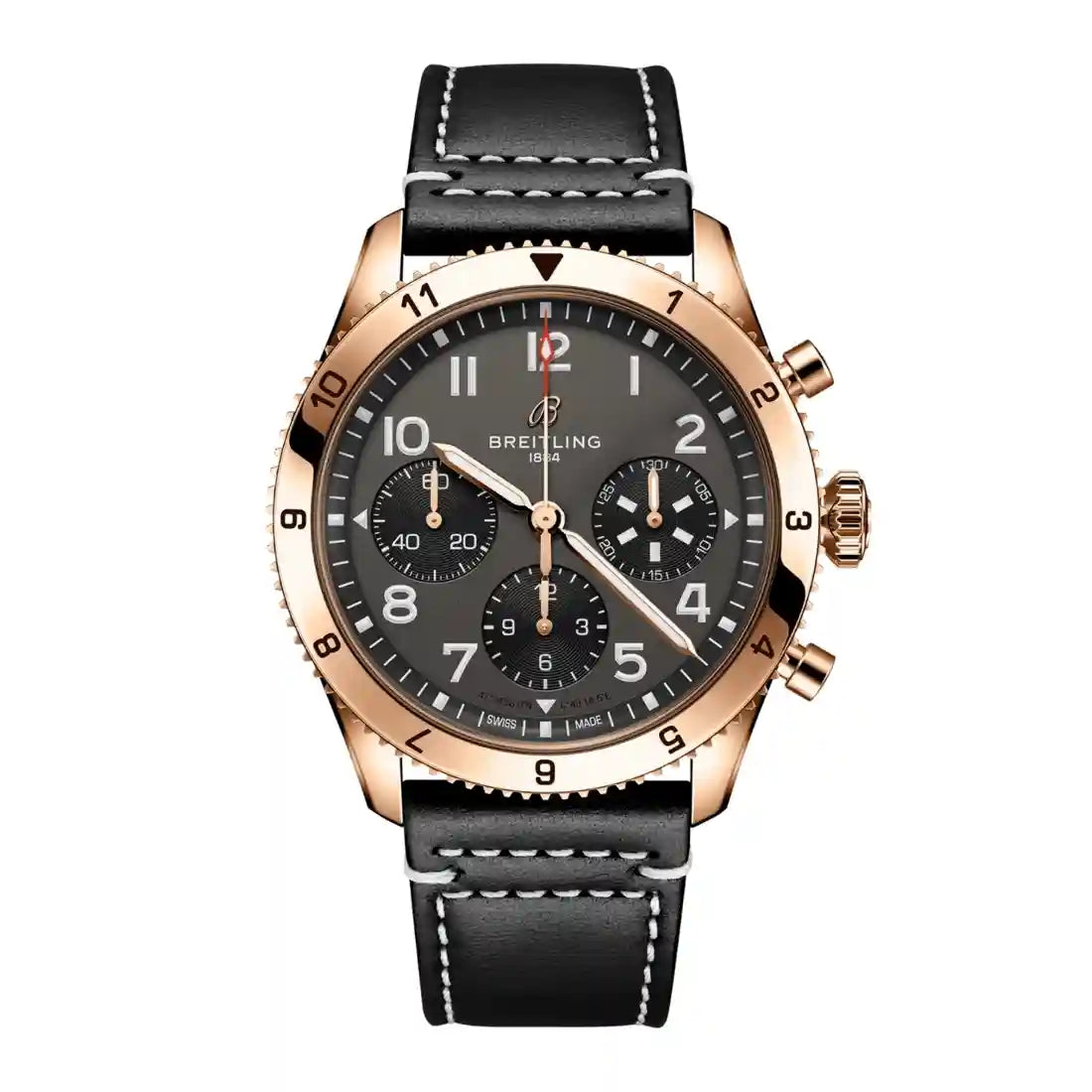 Breitling Classic AVI Automatik Schwarz