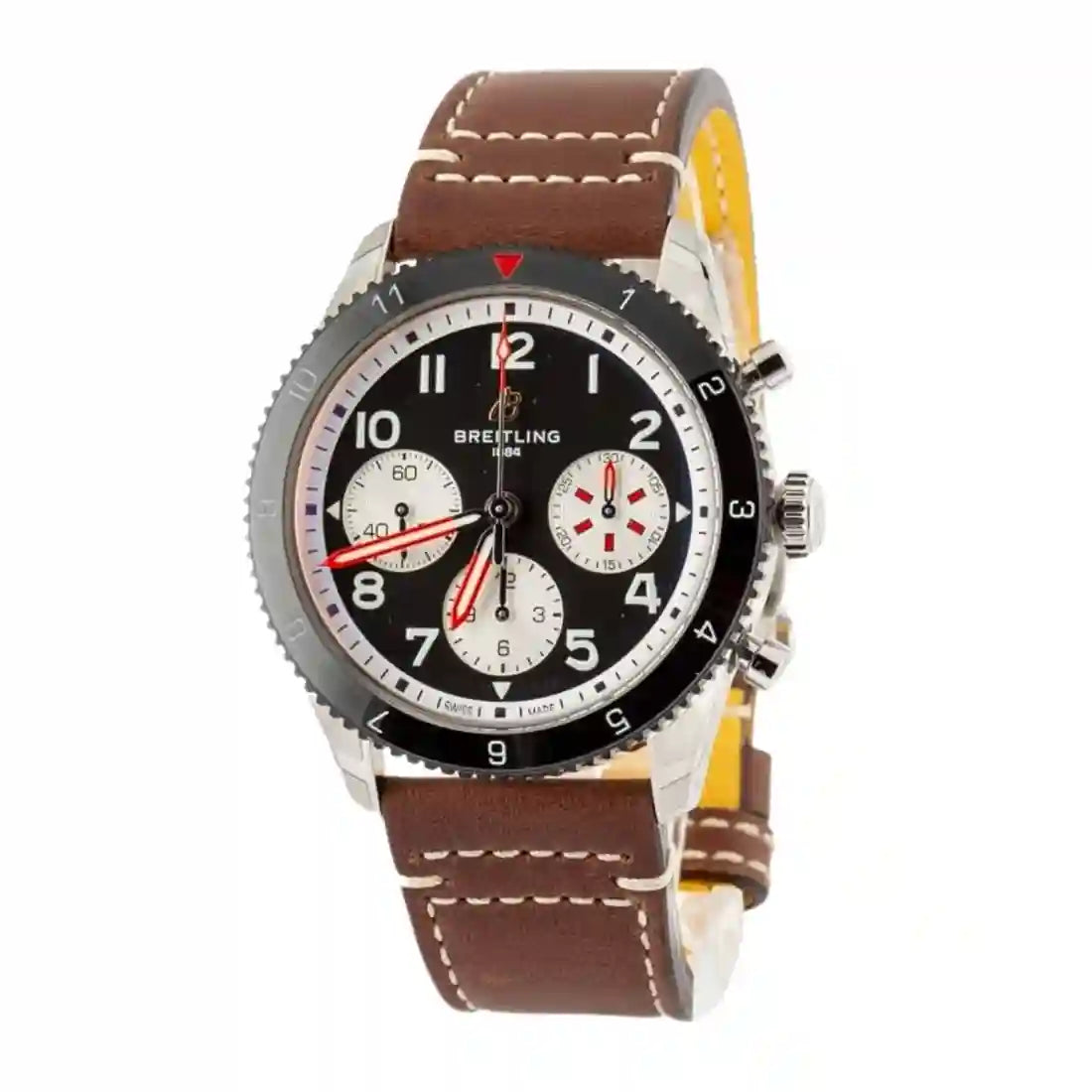 Breitling Classic AVI Automatik Schwarz