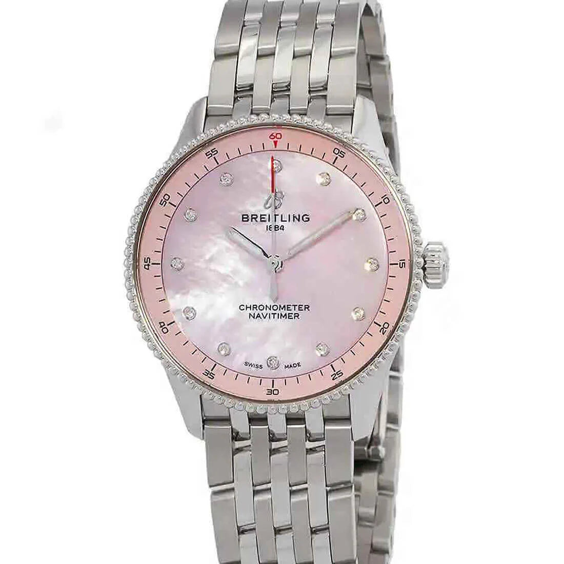 Breitling Navitimer Quarz Rosa