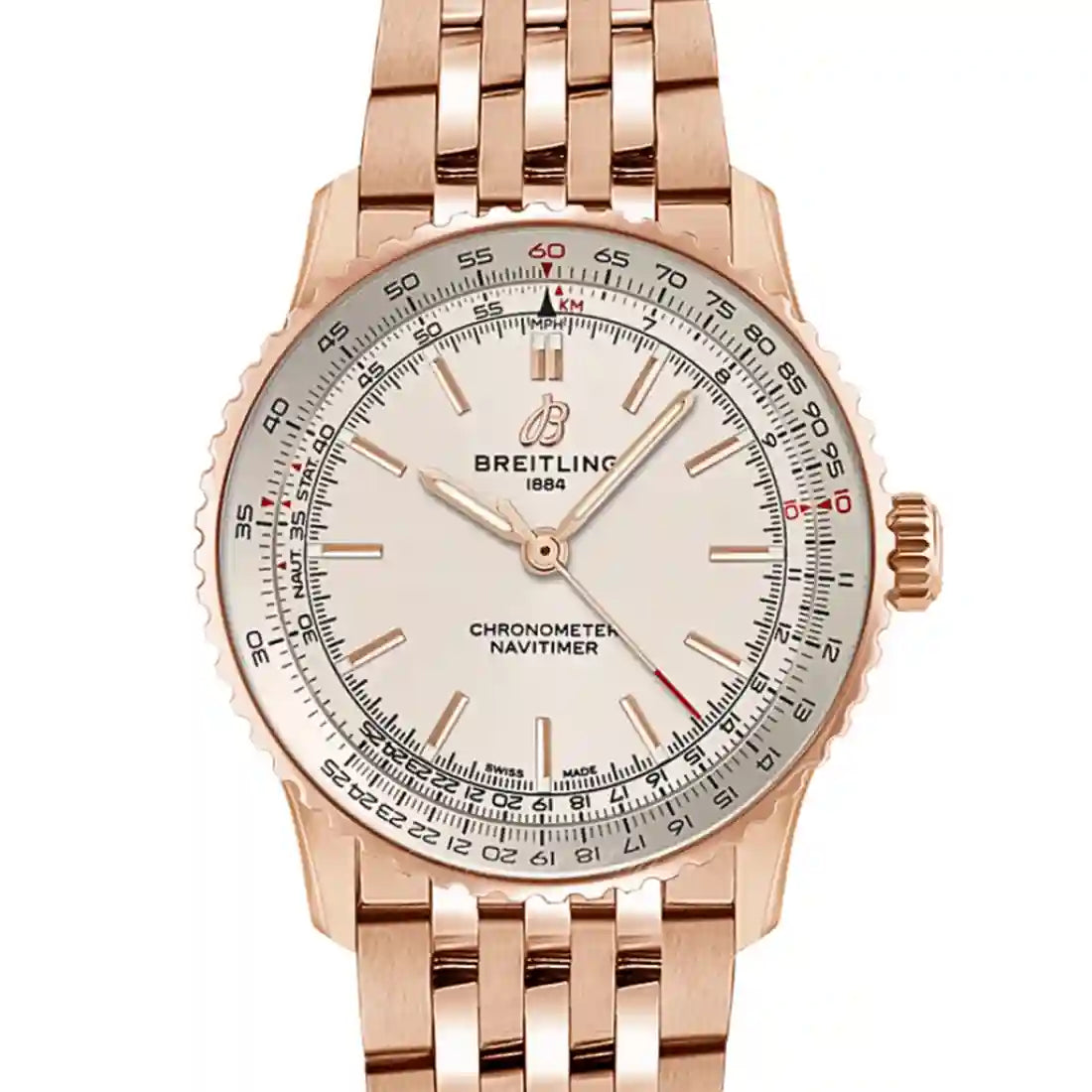 Breitling Navitimer Automatik Silber