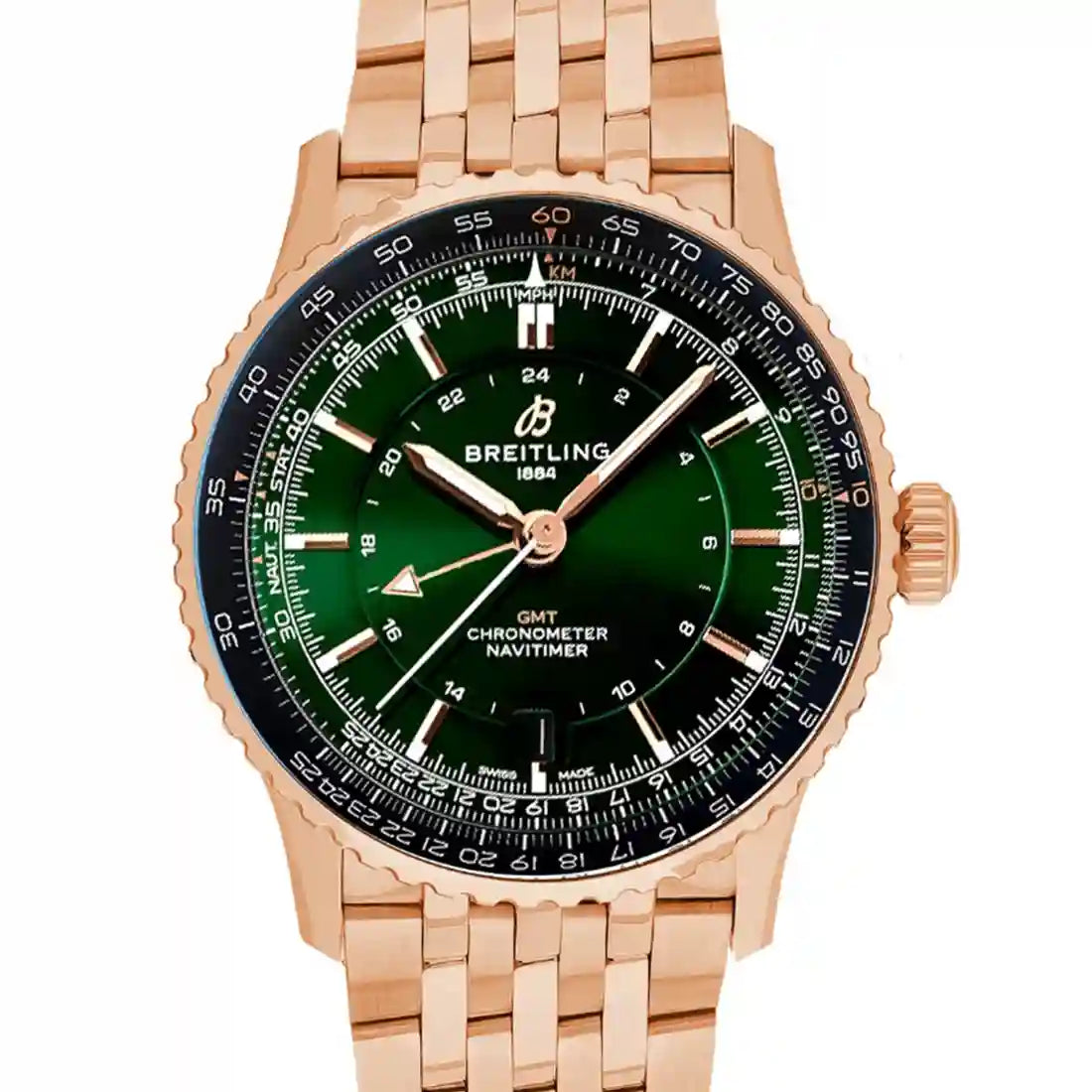Breitling Navitimer Automatik Grün