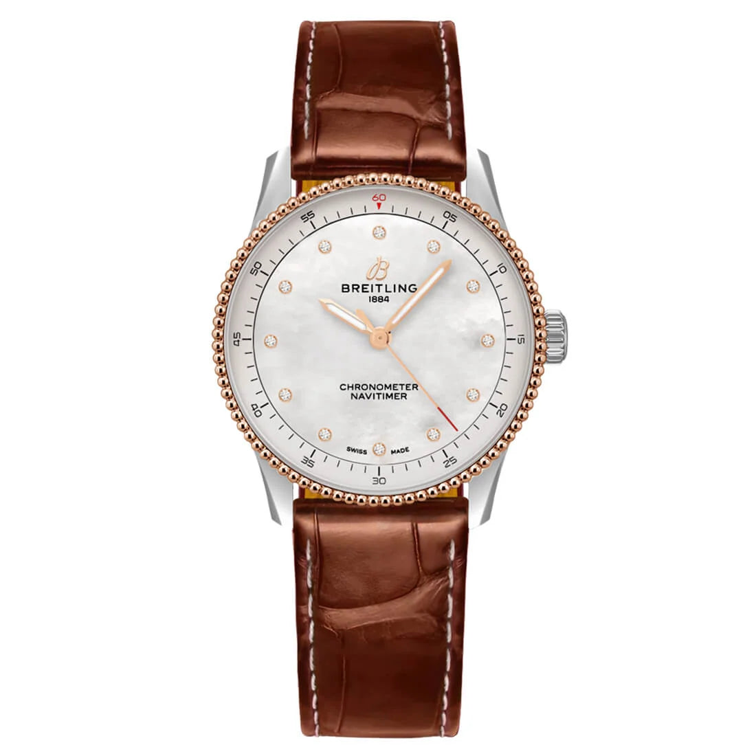 Breitling Navitimer Quarz Perlmutt