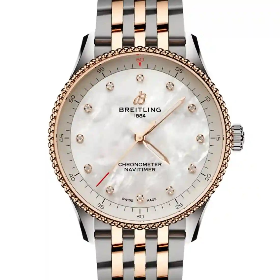 Breitling Navitimer Quarz Weiß