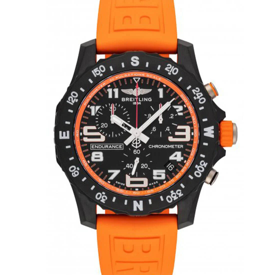 Breitling Professional Quarz Schwarz
