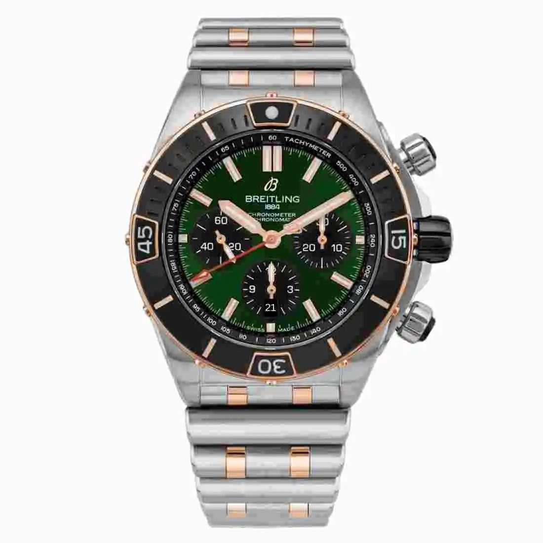 Breitling Super Chronomat B01 Automatique Vert