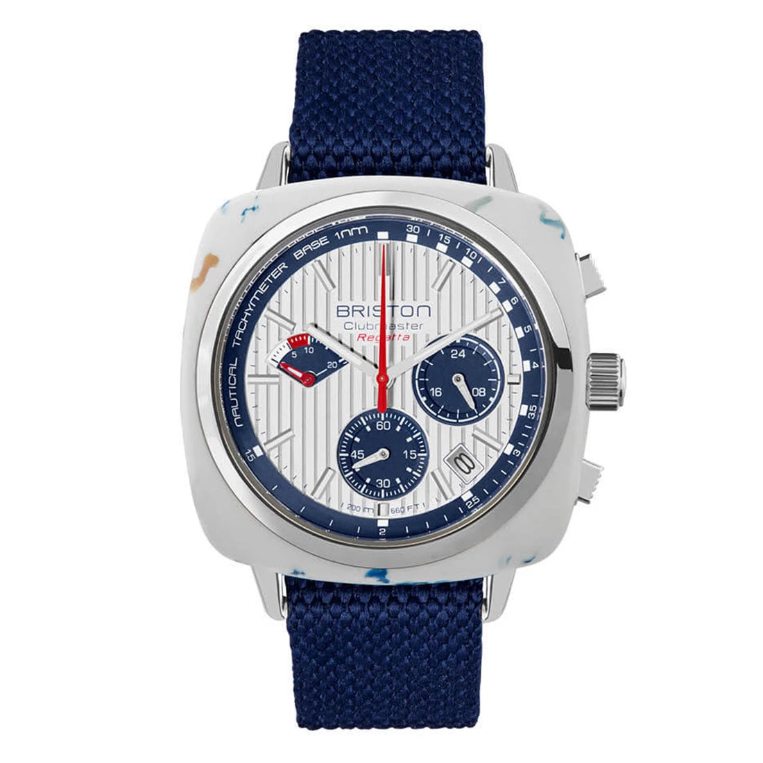 Briston Clubmaster Regatta Quartz Wit 42 mm