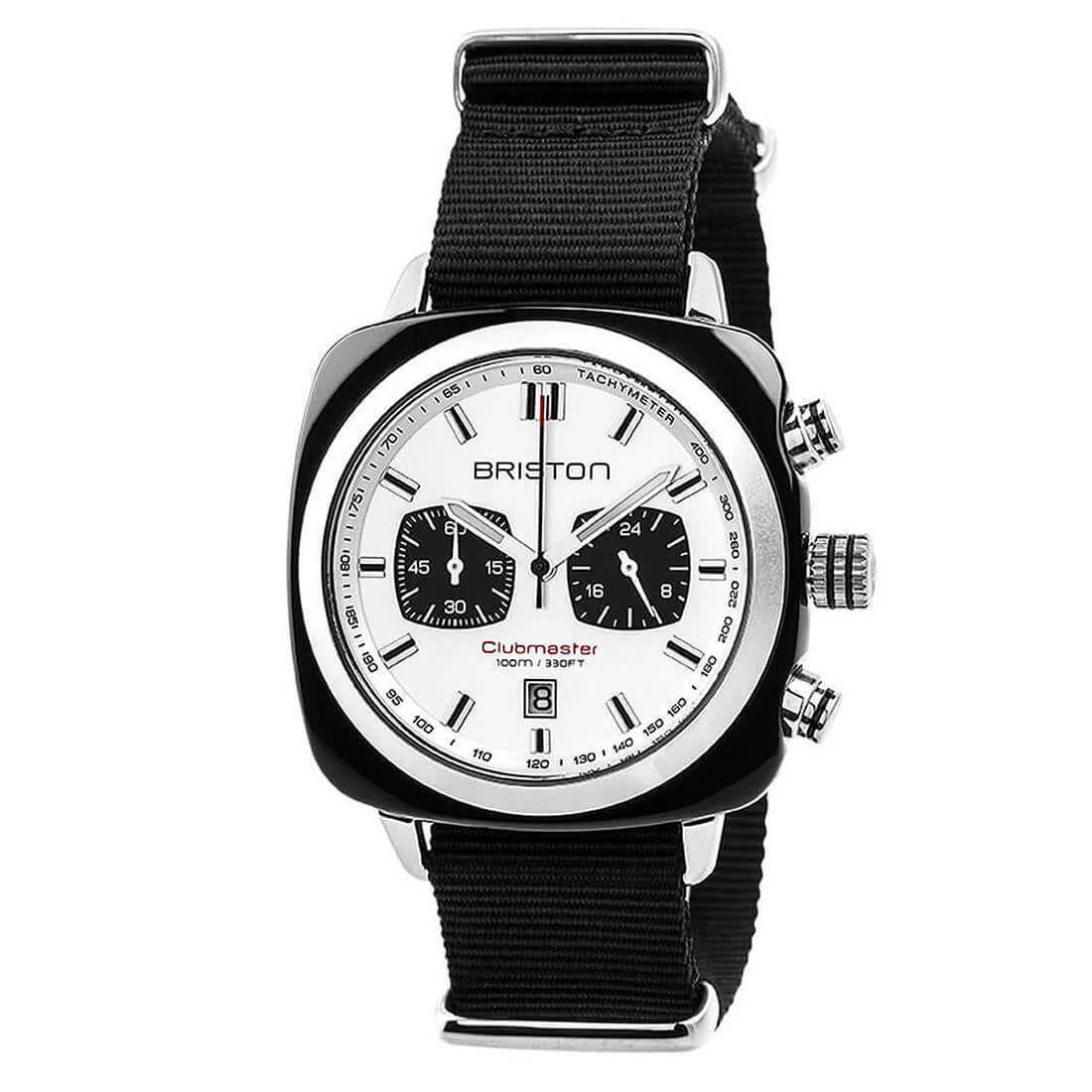 Briston Clubmaster Sport Chrono Quarz Weiß