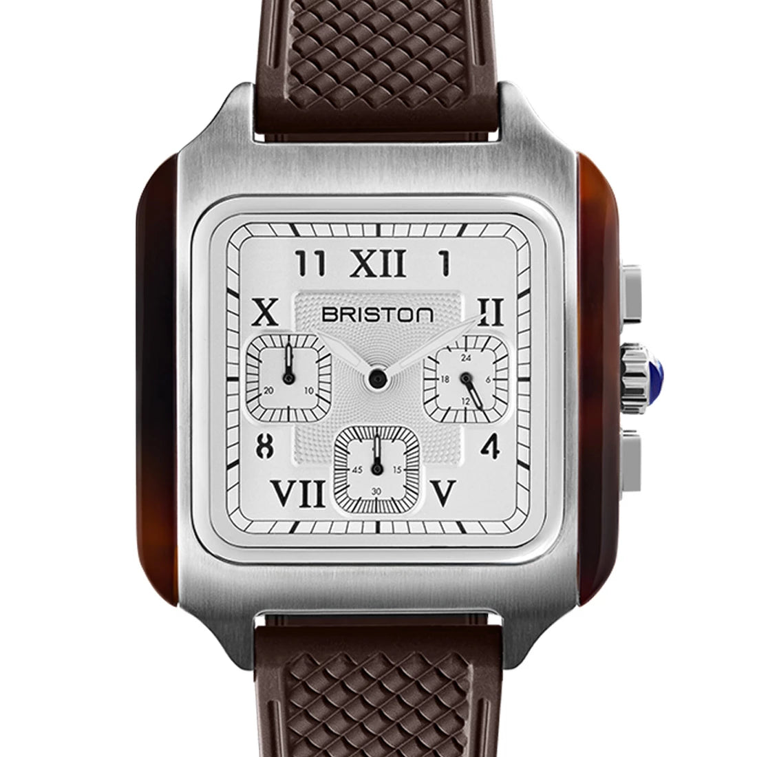 Briston Streamliner Kennedy Chrono Quartz White 38mm